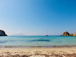 Plathiena Beach Milos Greece