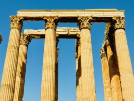 Temple of Olympian Zeus Athens Greece