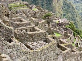 Old city Machu Picchu Peru