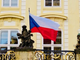 Flag Czech Republic Prague