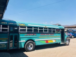 Bus Ruta de las Flores El Salvador