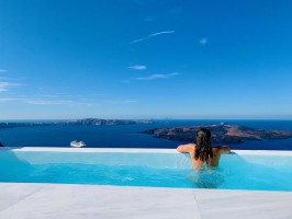 Mirja Pool Santorini Greece