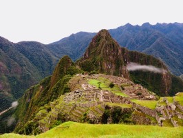 Overview Machu Picchu Peru