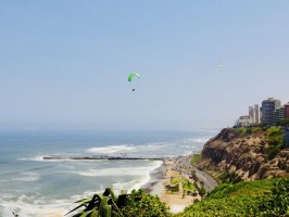 Paragliders Miraflores Lima Peru