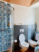 Bathroom Ceramic Casa Turrisi Taormina East Sicily Italy Travel Blog Inspirations