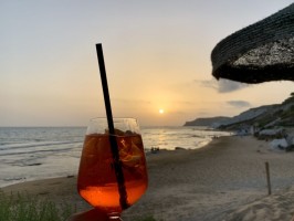 Sunset Drink Realmonte Scala dei Turchi South Sicily Italy Travel Blog