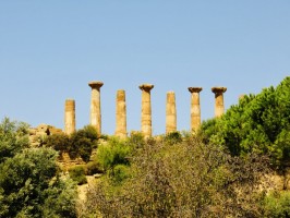 Temple of Hercules Valley of the Temples Agrigento South Sicily Italy Travel Blog