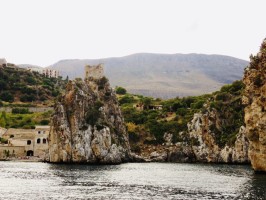 Tower of Faraglioni di Scopello Riserva Naturale dell Zingaro Northwest Sicily Italy Travel Blog