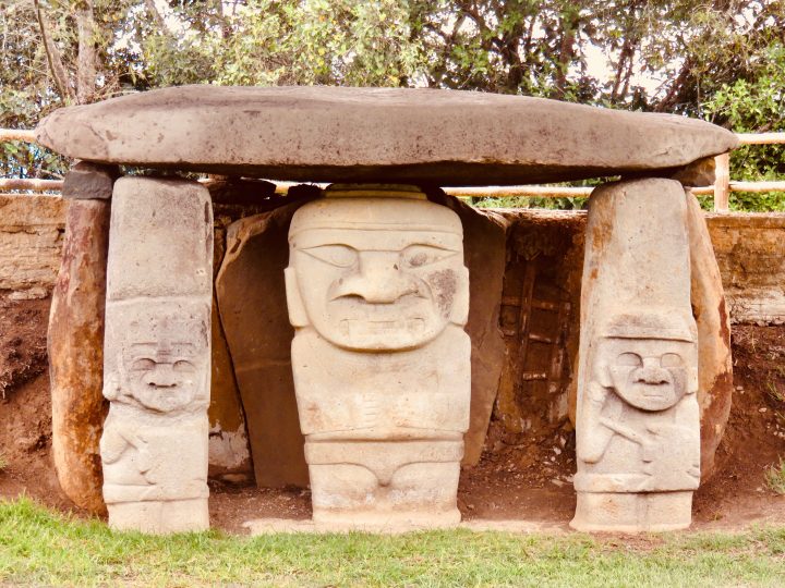 Mesita A at archeological site in San Agustin Colombia; Colombia Travel Blog Inspirations