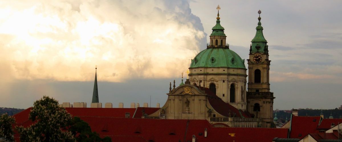 Sunset over Prague; Prague City Trip Travel Blog Inspirations