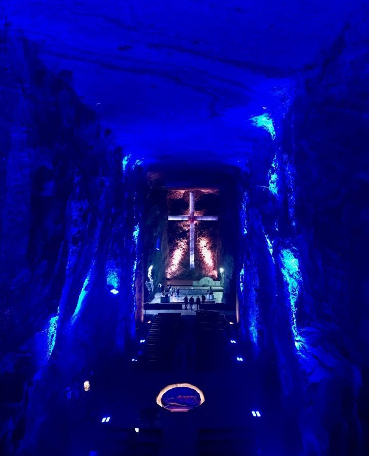 Zipaquirá underground church in Zipaquirá near Bogota Colombia; Colombia Travel Blog Inspirations