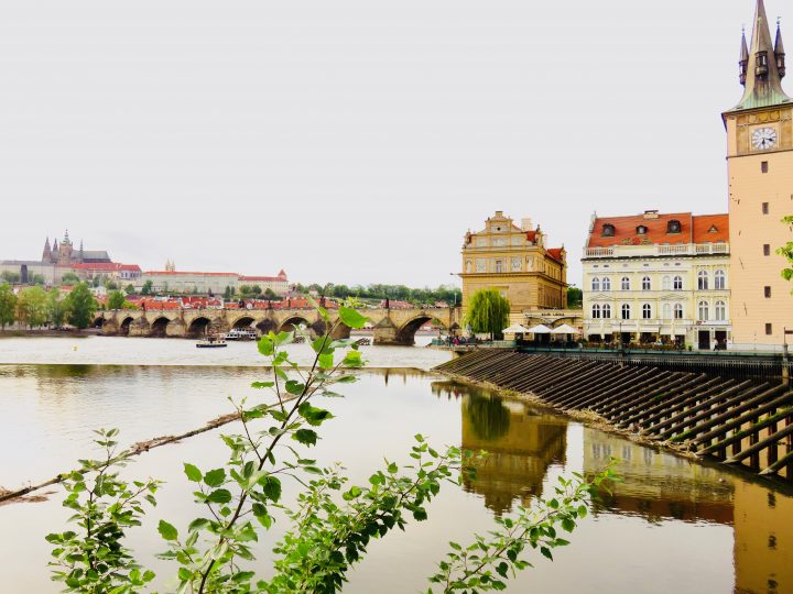Charles bridge other side Prague; Prague City Trip Travel Blog Inspirations