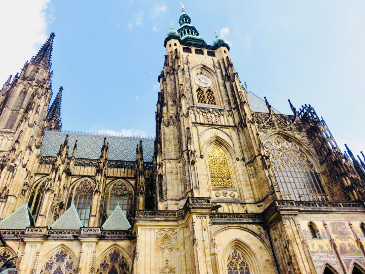 Beautiful St Vitus church in Prague; Prague City Trip Travel Blog Inspirations