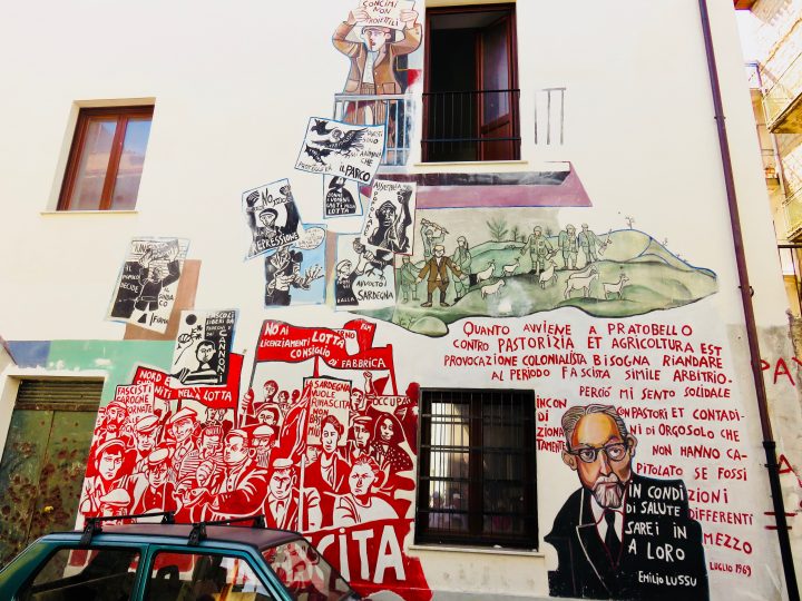 Murales art Orgosolo in East Sardinia, Sardinia Travel Blog Inspirations