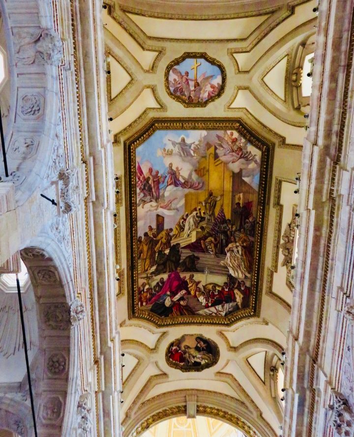 Santa Maria inside in Cagliari Sardinia, Sardinia Travel Blog Inspirations