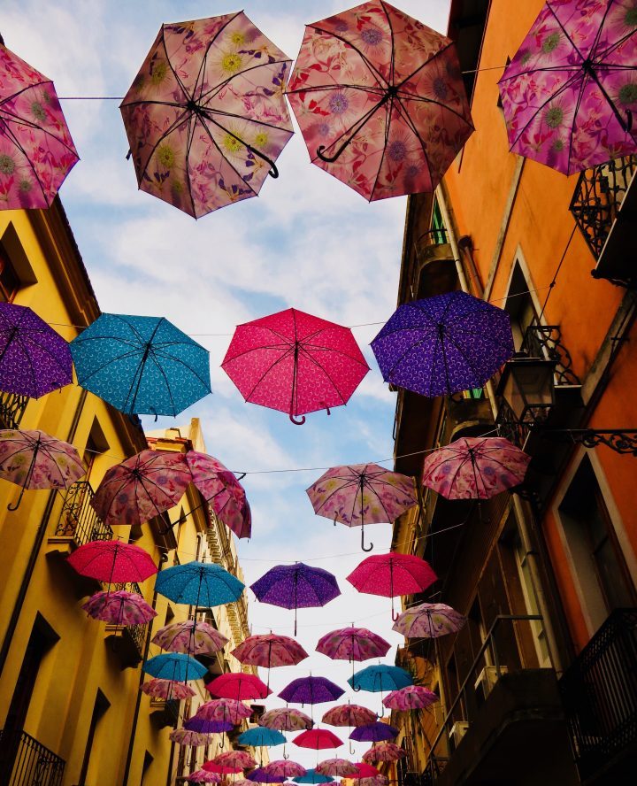 Umbrellas Iglesias Southwest Sardinia, Sardinia Travel Blog Inspirations