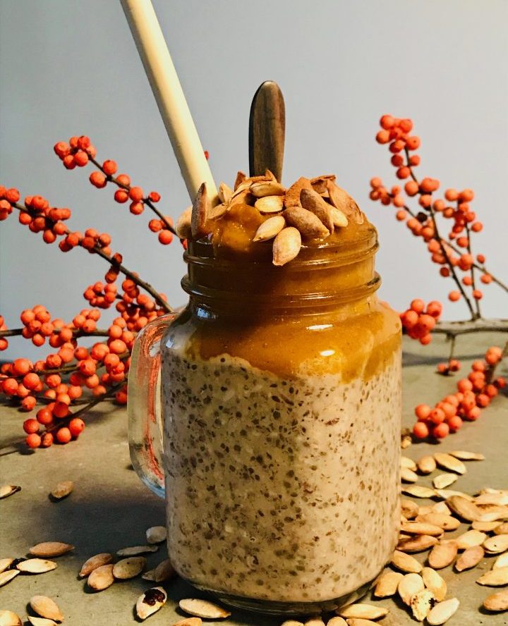 Overnight Oatmeal with Pumpkin for breakfast, Food Healthy Food recipes and inspirations Blog