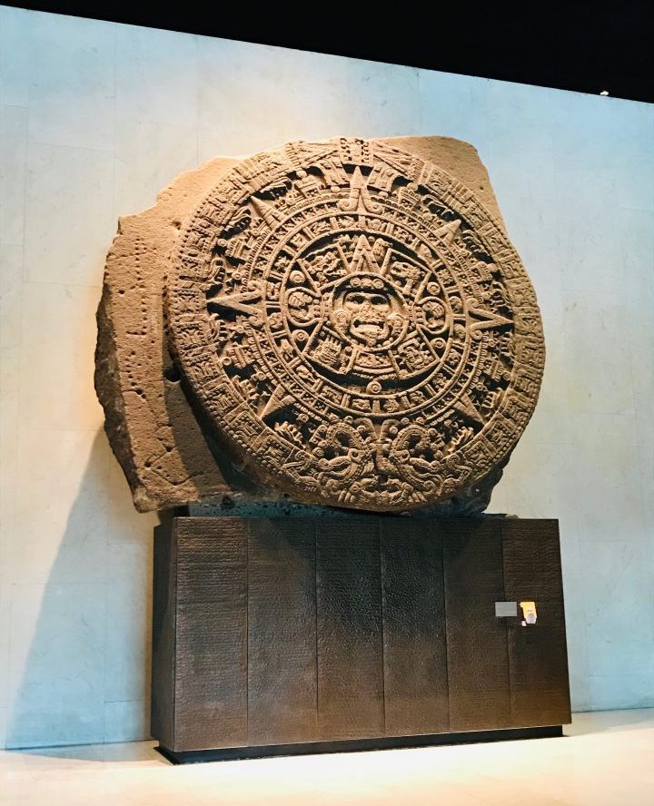 Museo Nacional de Antropolía art in Mexico City, Mexico Travel Blog Inspirations