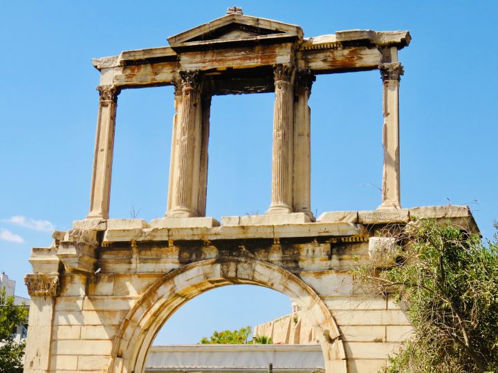 Hadrian Athens Greece, Greek Cyclades Travel Blog